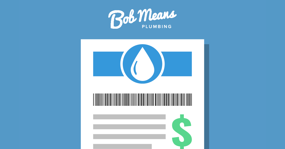 Decreasing water bill